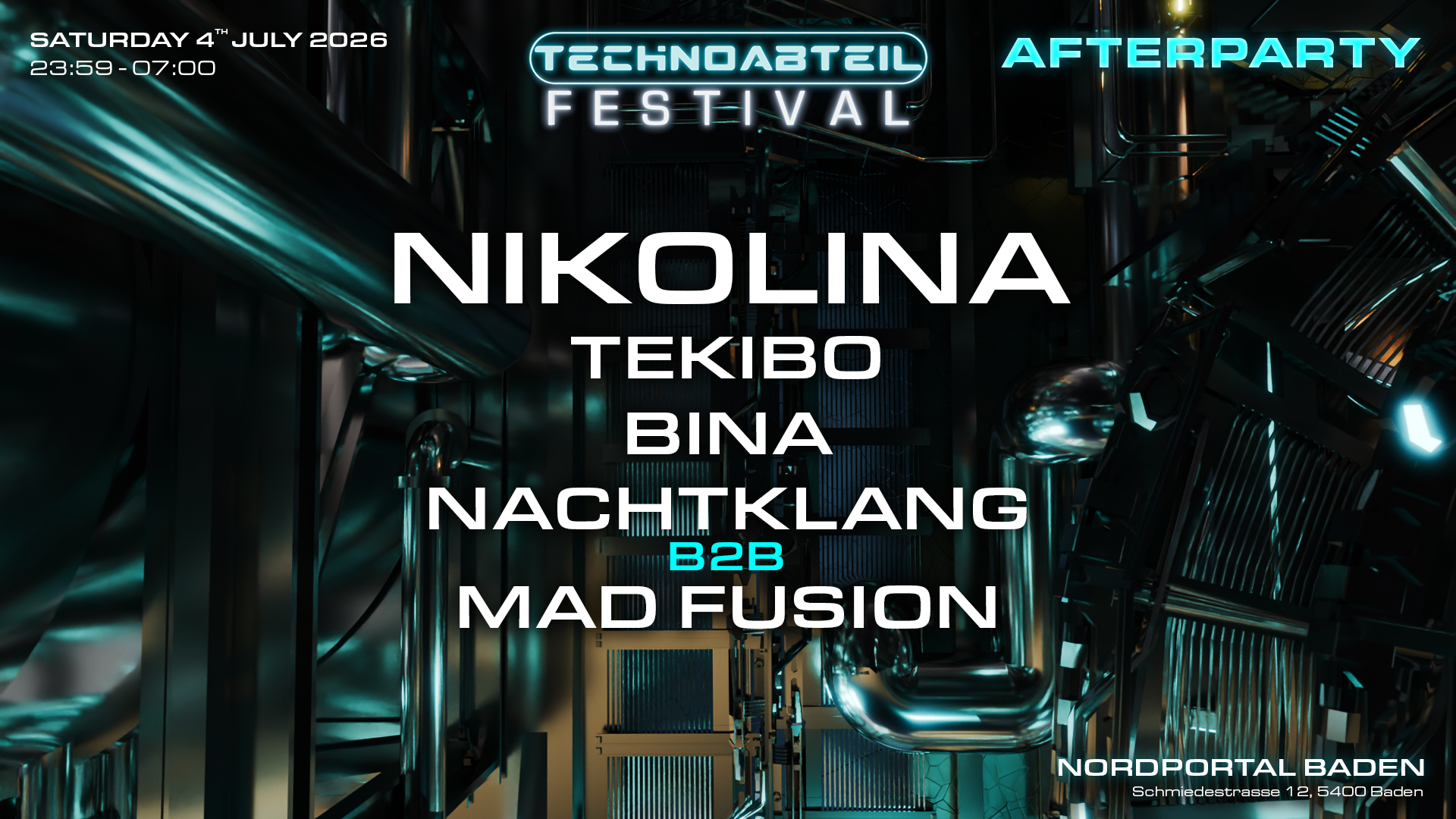 TECHNOABTEIL Festival – Official Afterparty